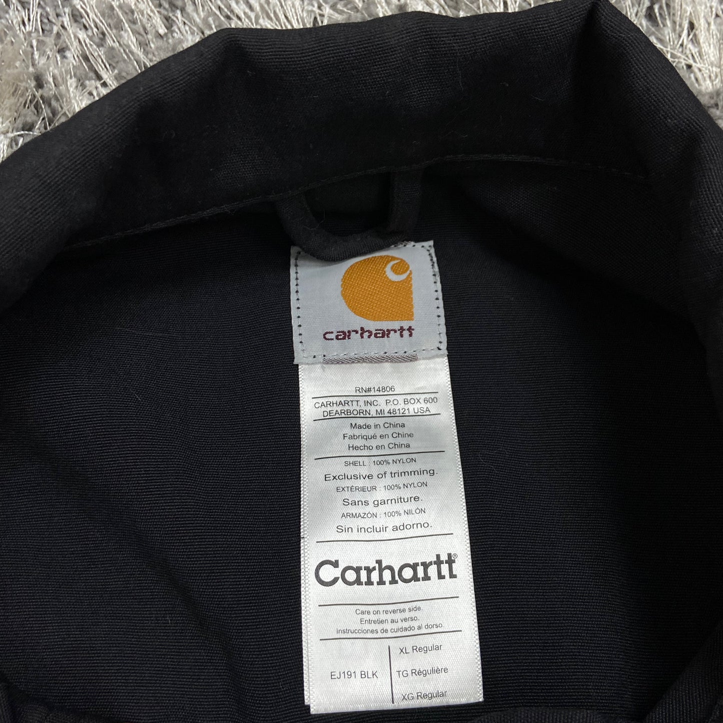 CARHARTT MULTIPOCKET BONDAGE NYLON JACKET 2009