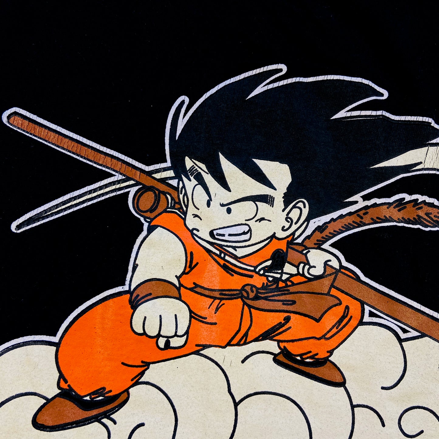 2000s DRAGON BALL BABE SARU BOXY TEE