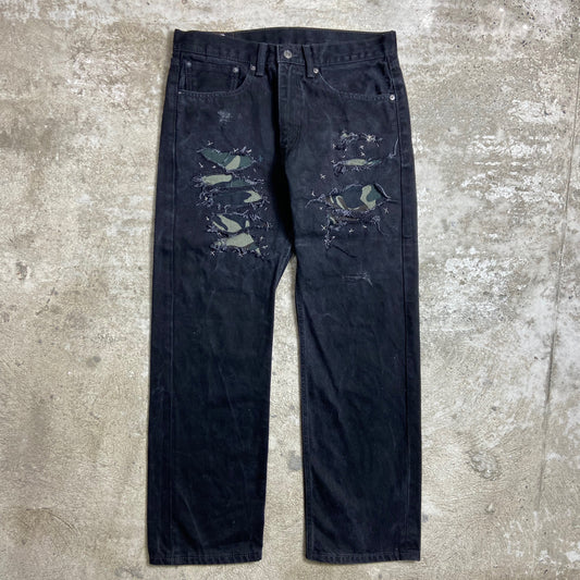 LEVI'S PATCHWORK CUSTOM HANDMADE PANTS