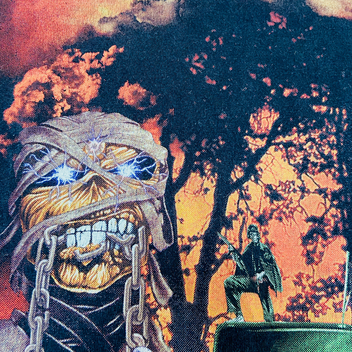 1990s IRON MAIDEN SUNFADED TEE