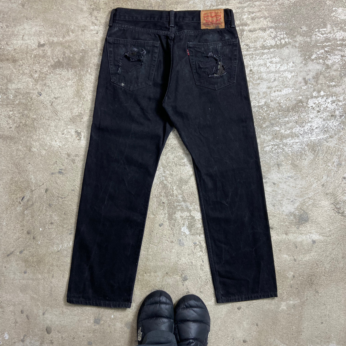 LEVI'S PATCHWORK CUSTOM HANDMADE PANTS