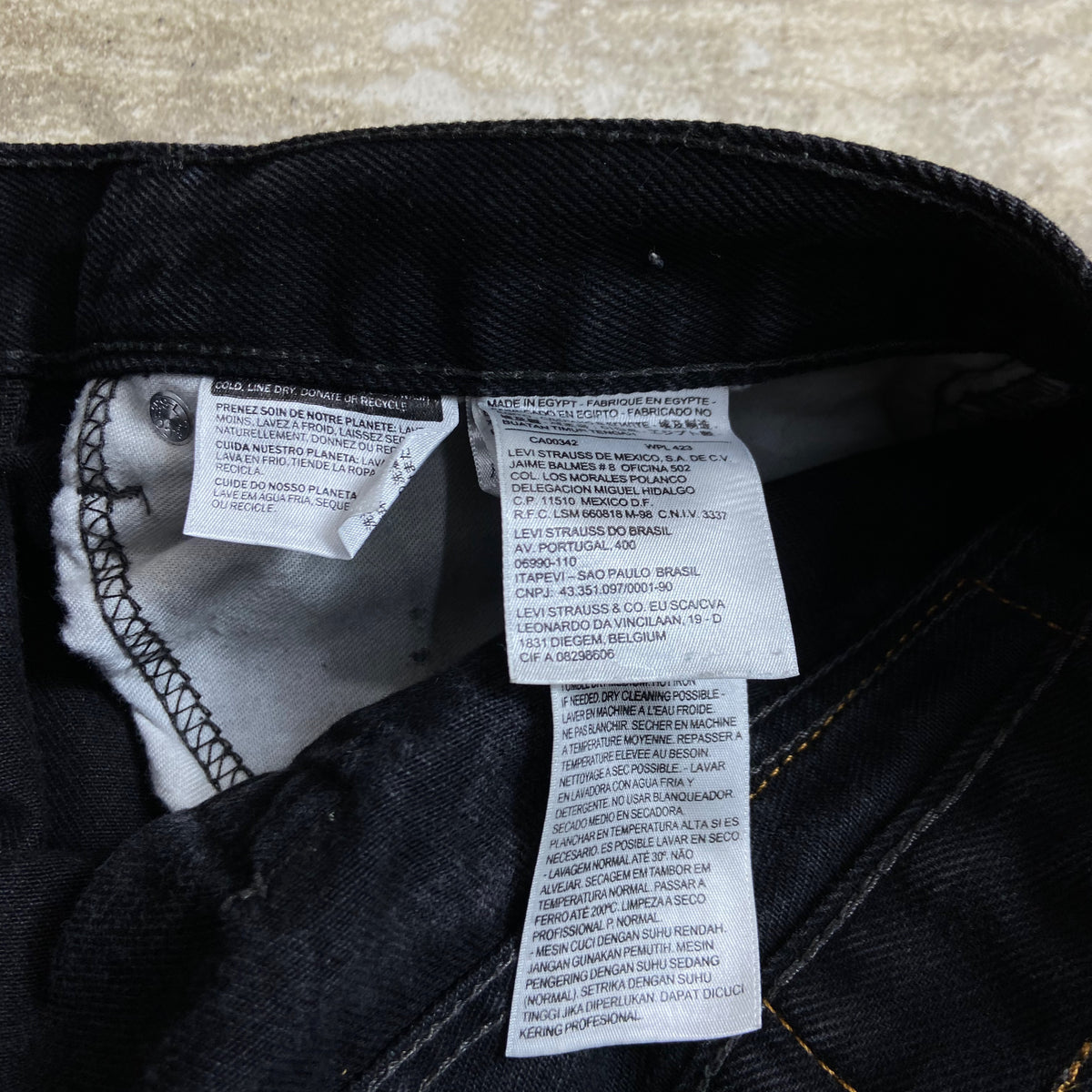 LEVI'S PATCHWORK CUSTOM HANDMADE PANTS