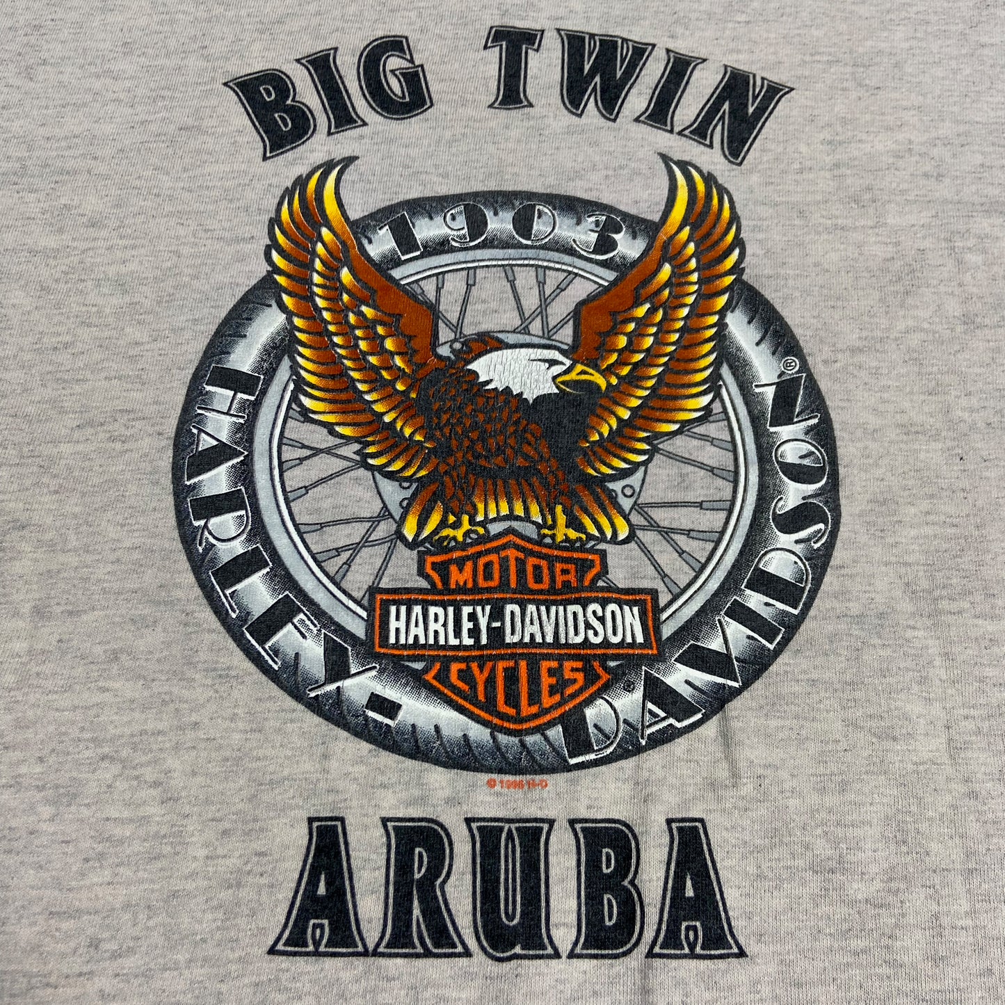 1995 HARLEY DAVIDSON BIG TWIN SINGLE STITCH TEE
