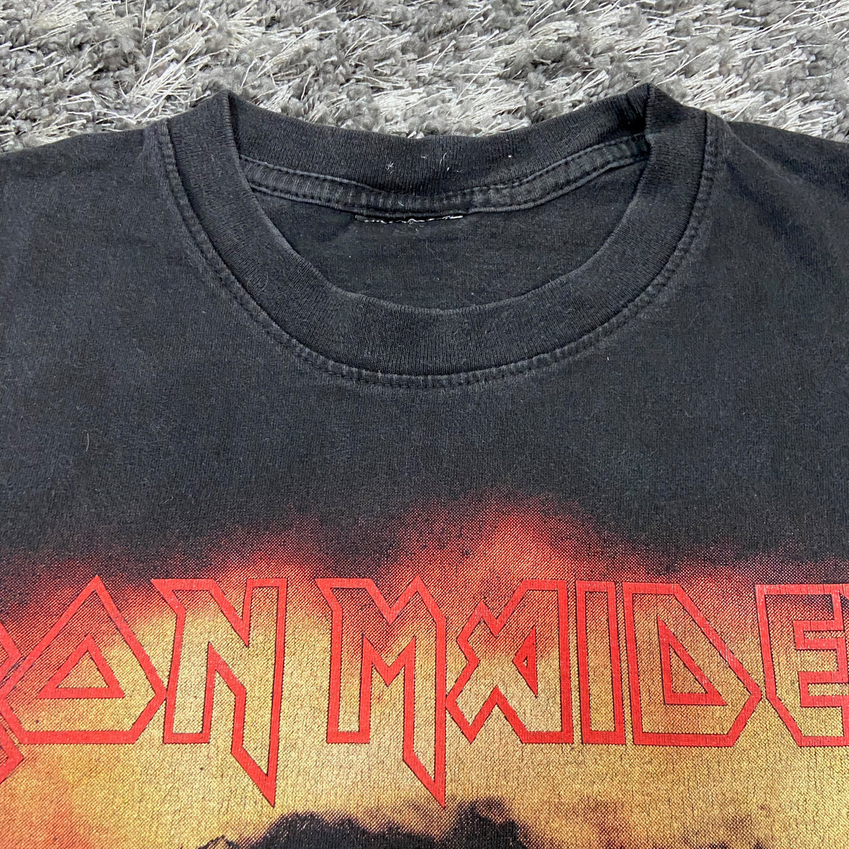 1990s IRON MAIDEN SUNFADED TEE