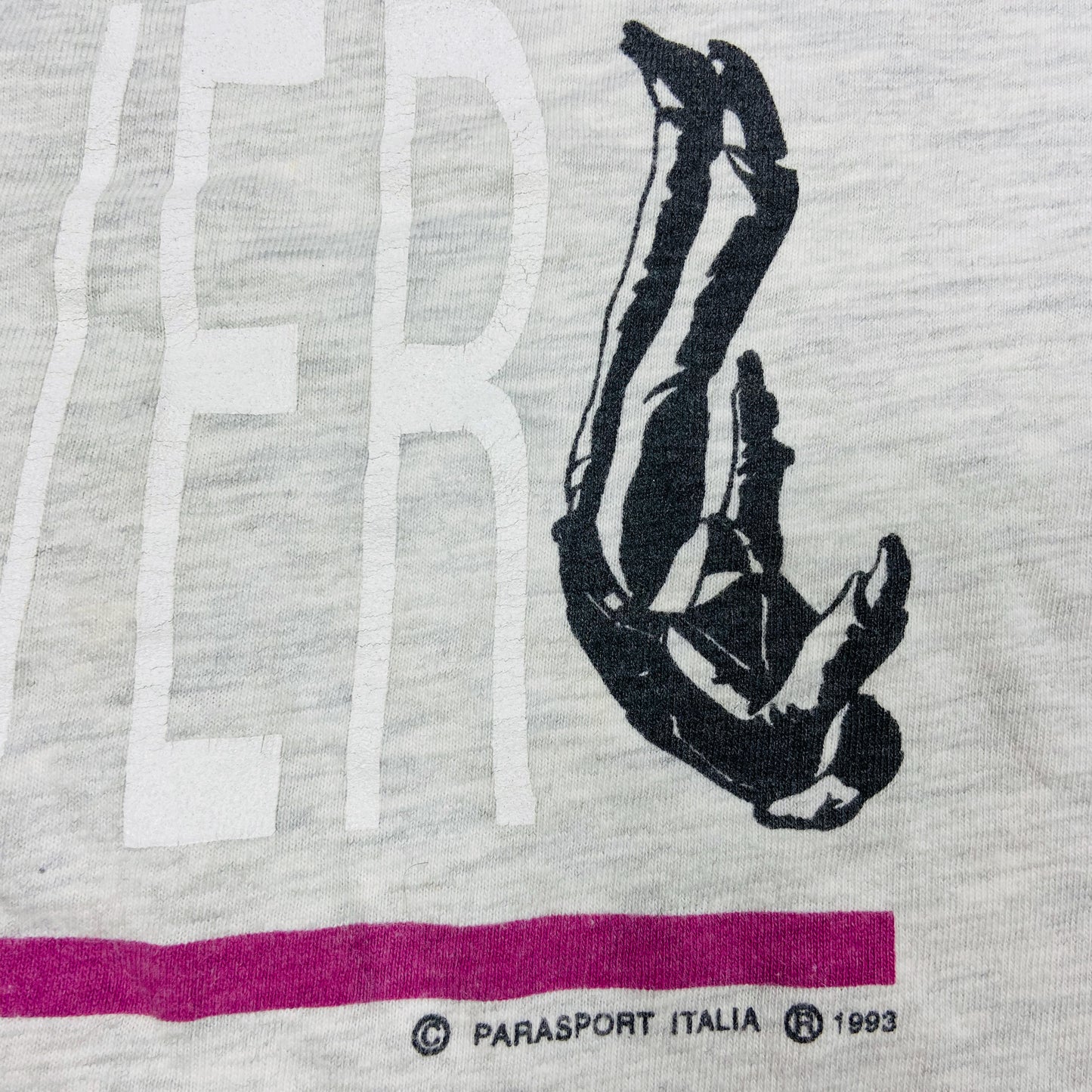 100% SKYDIVER PARASPORT ITALIA TEE 1990s