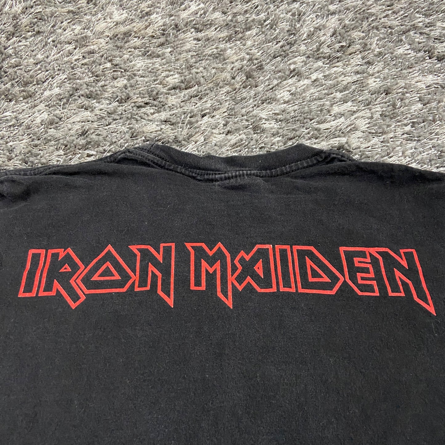 1990s IRON MAIDEN SUNFADED TEE
