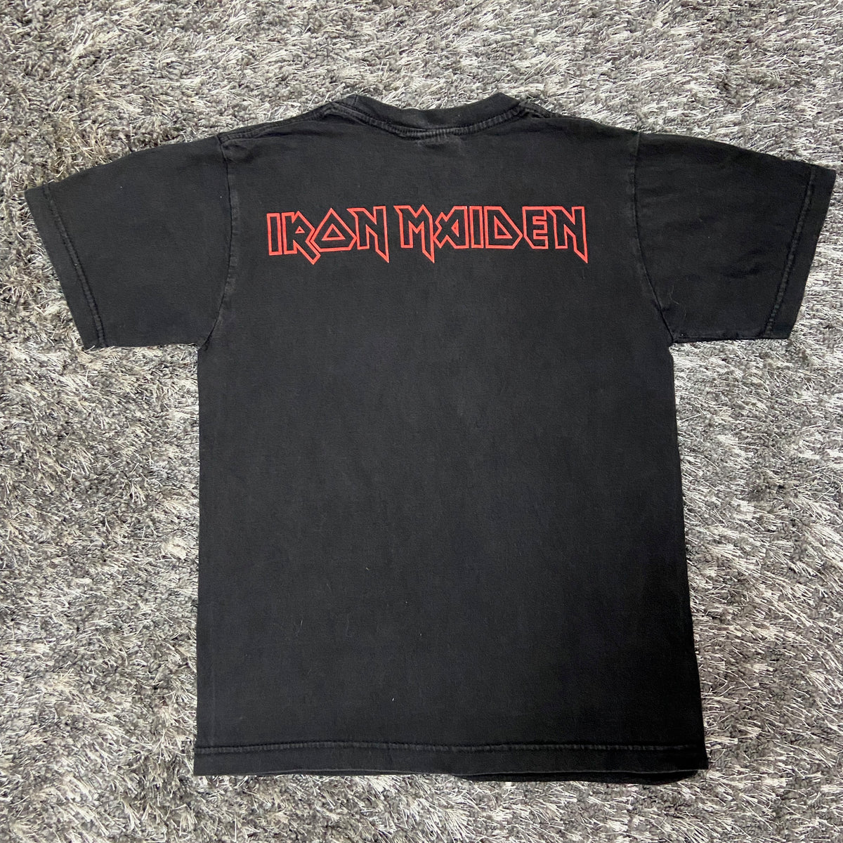 1990s IRON MAIDEN SUNFADED TEE