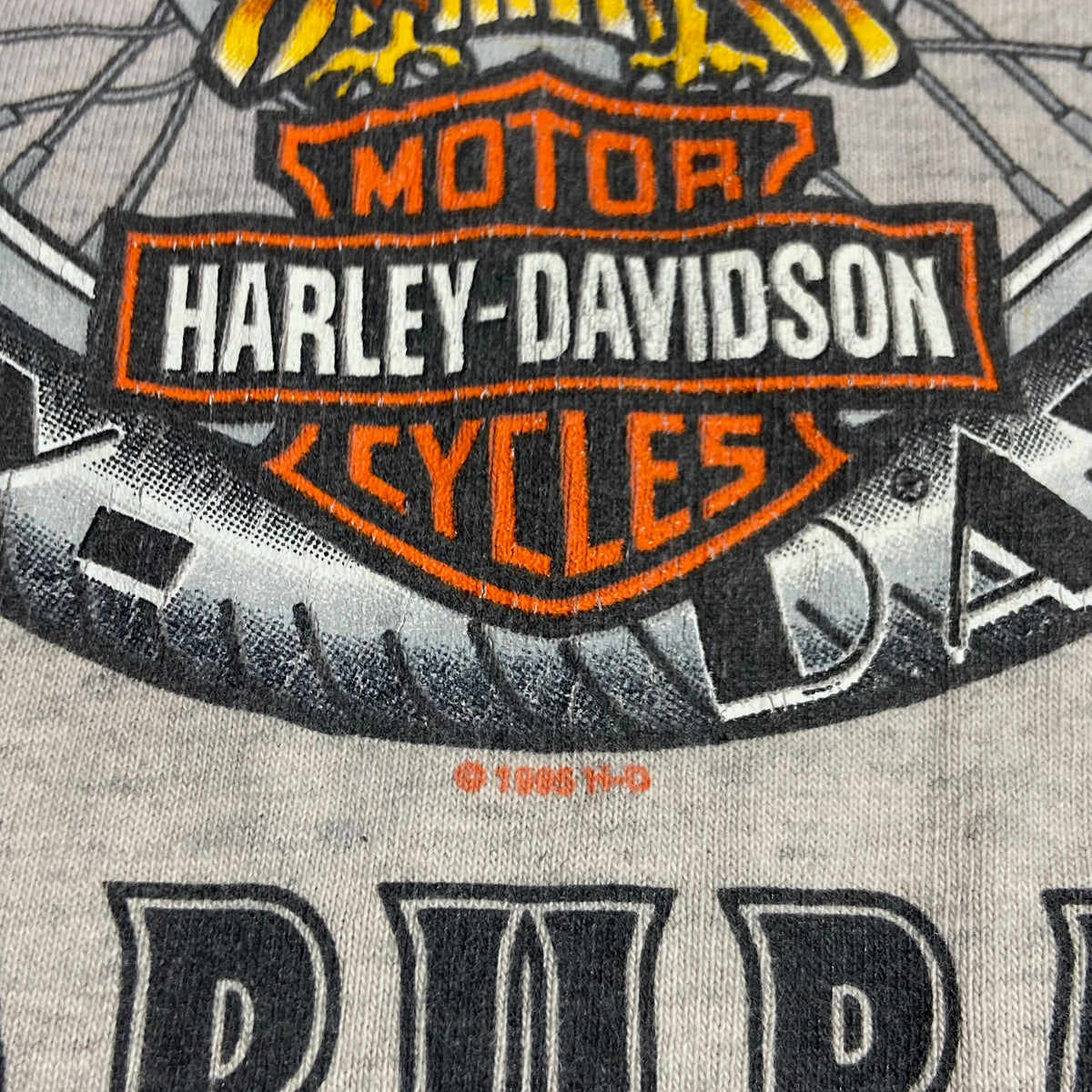 1995 HARLEY DAVIDSON BIG TWIN SINGLE STITCH TEE