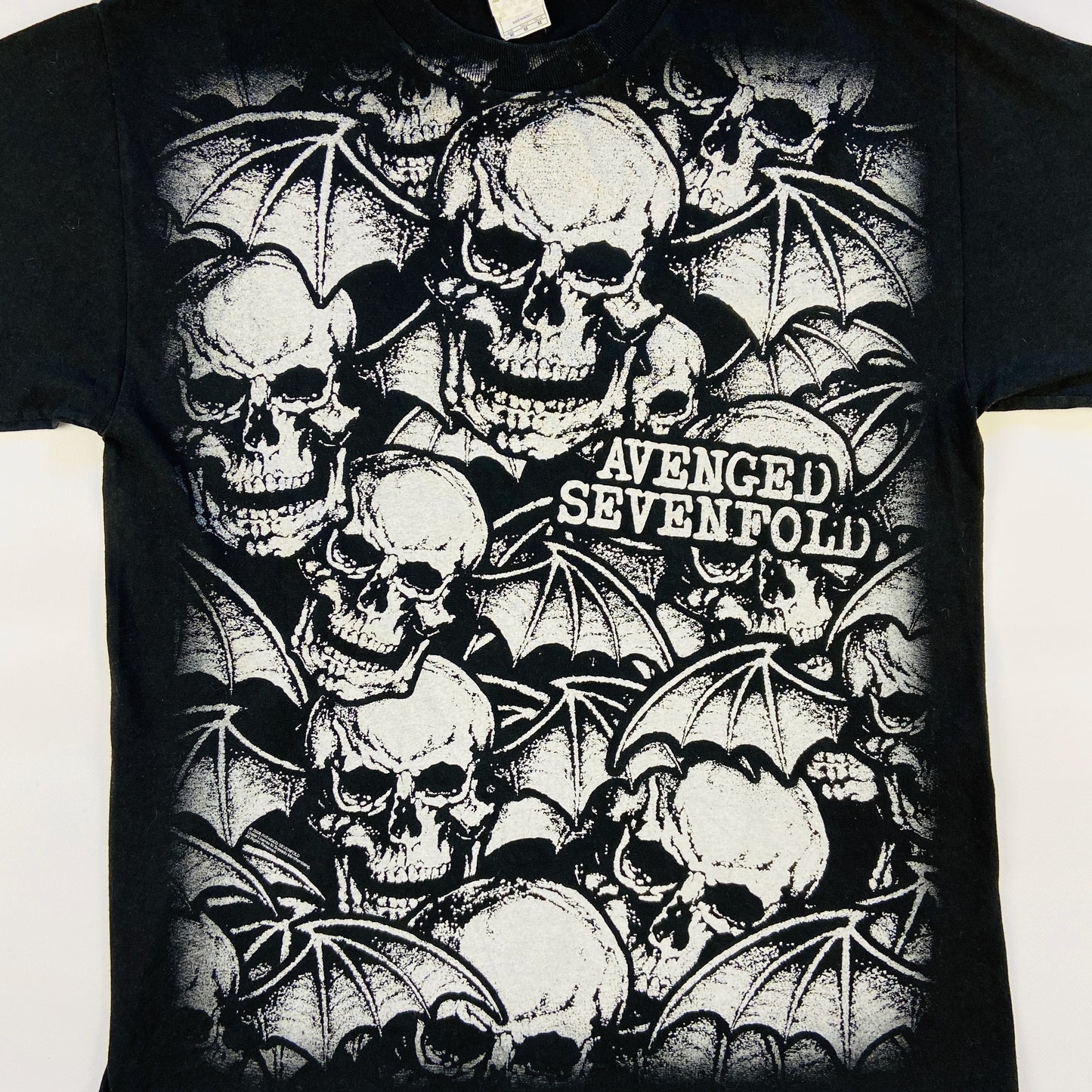 1990s AVENGED SEVENFOLD OVERPRINTED TEE