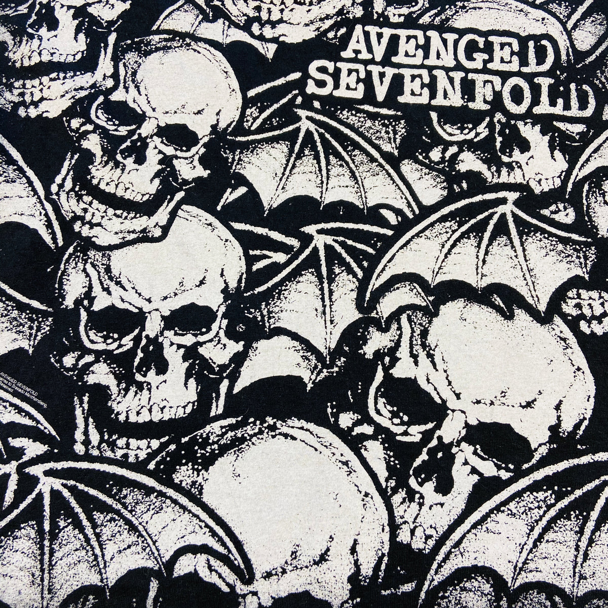 1990s AVENGED SEVENFOLD OVERPRINTED TEE