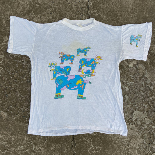 1970s BEN & JERRYS FADED TEE