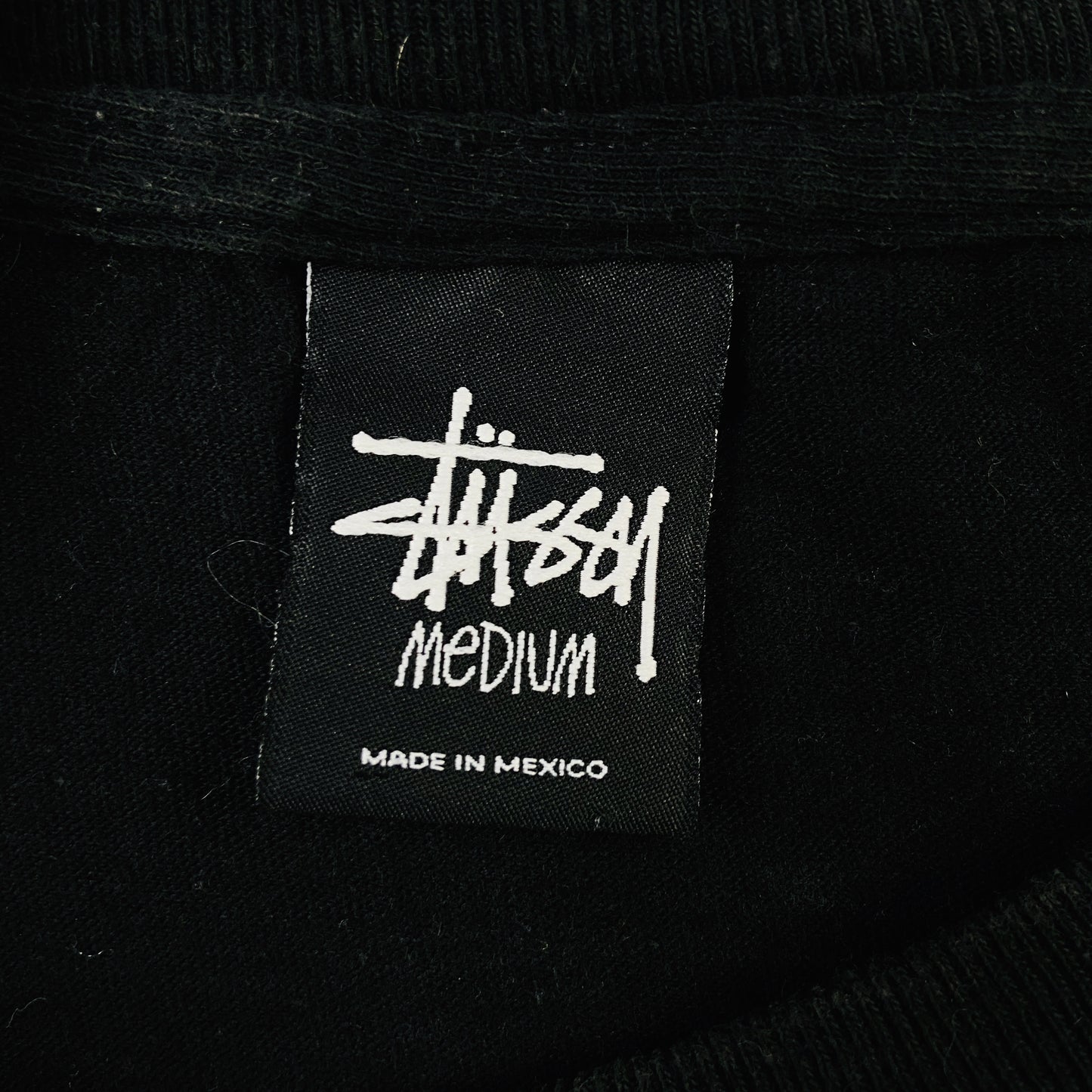 2000s STUSSY GRAFFITI OVERPRINTED TEE