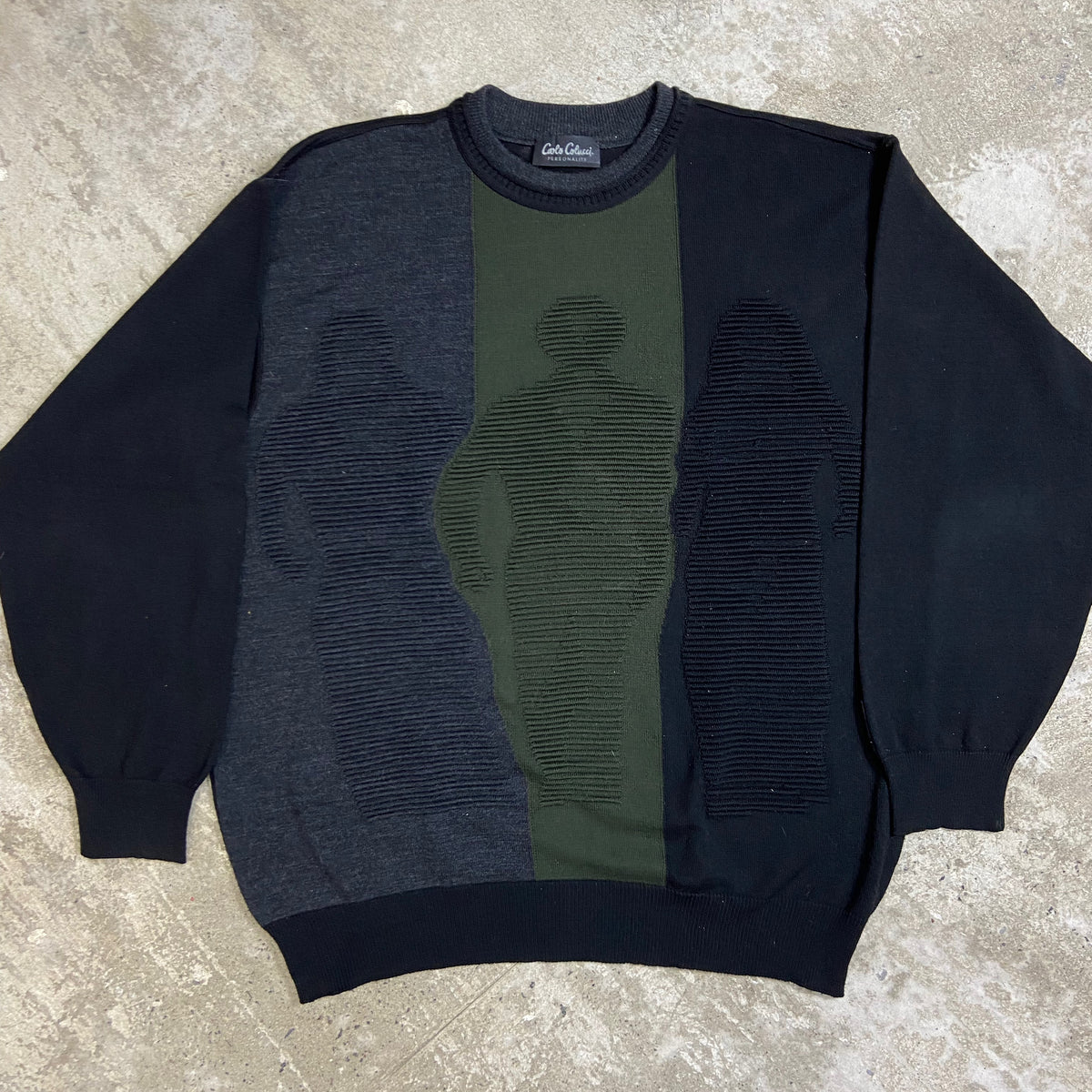 1980s CARLO COLUCCI KNITTED SWEATER