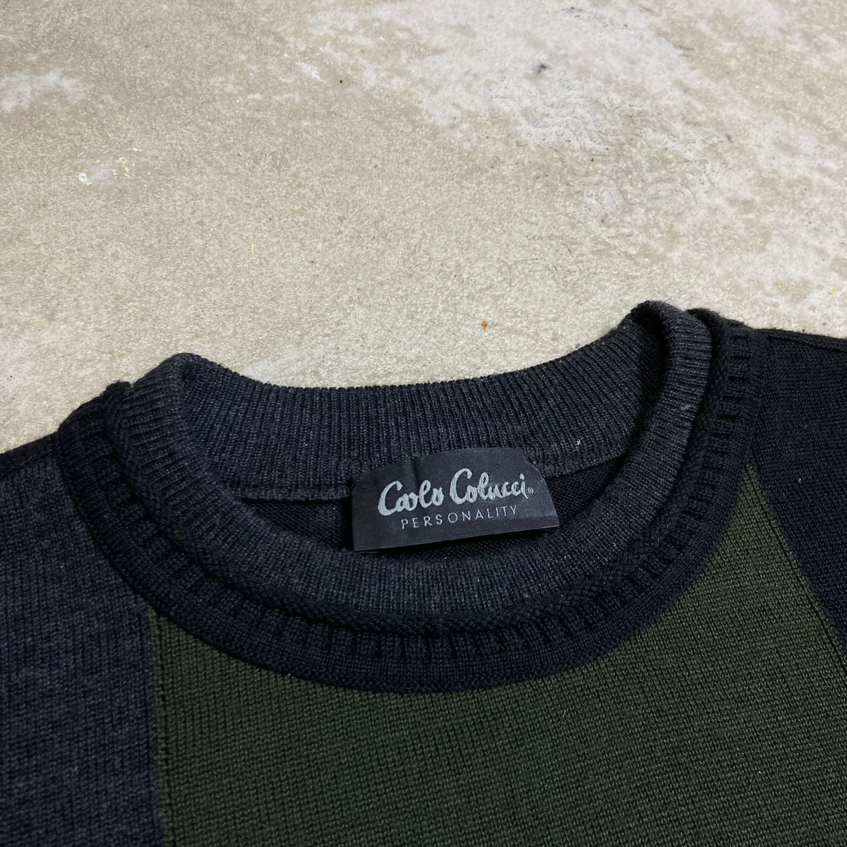 1980s CARLO COLUCCI KNITTED SWEATER