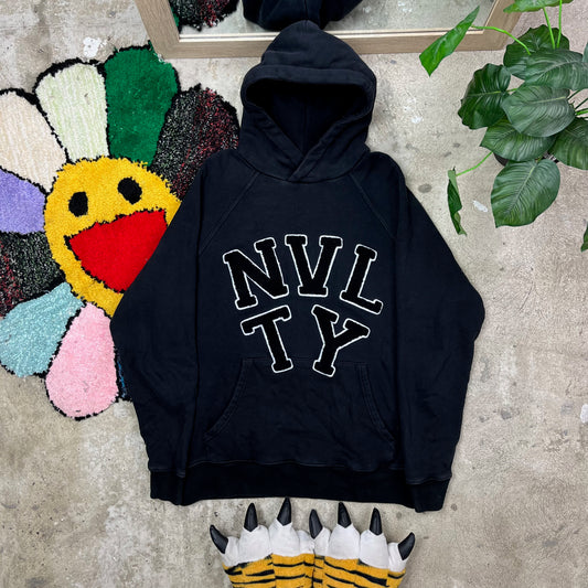 NVLTY SHERPA LETTERS HOODIE