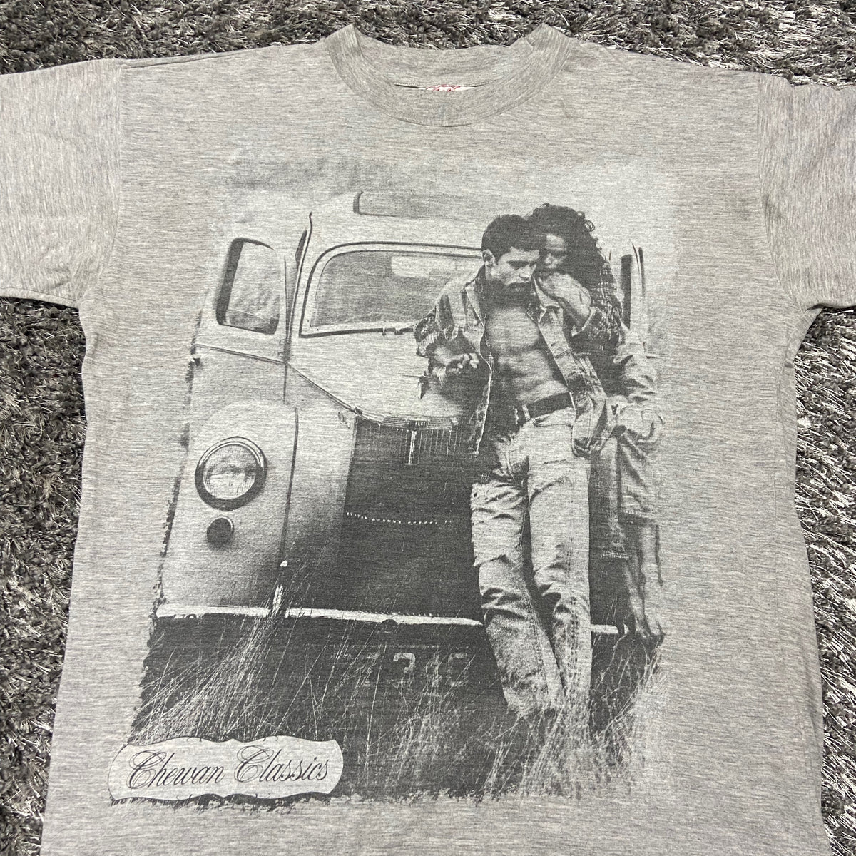 CAR AND LOVERS 1980s SINGLE STITCH TEE