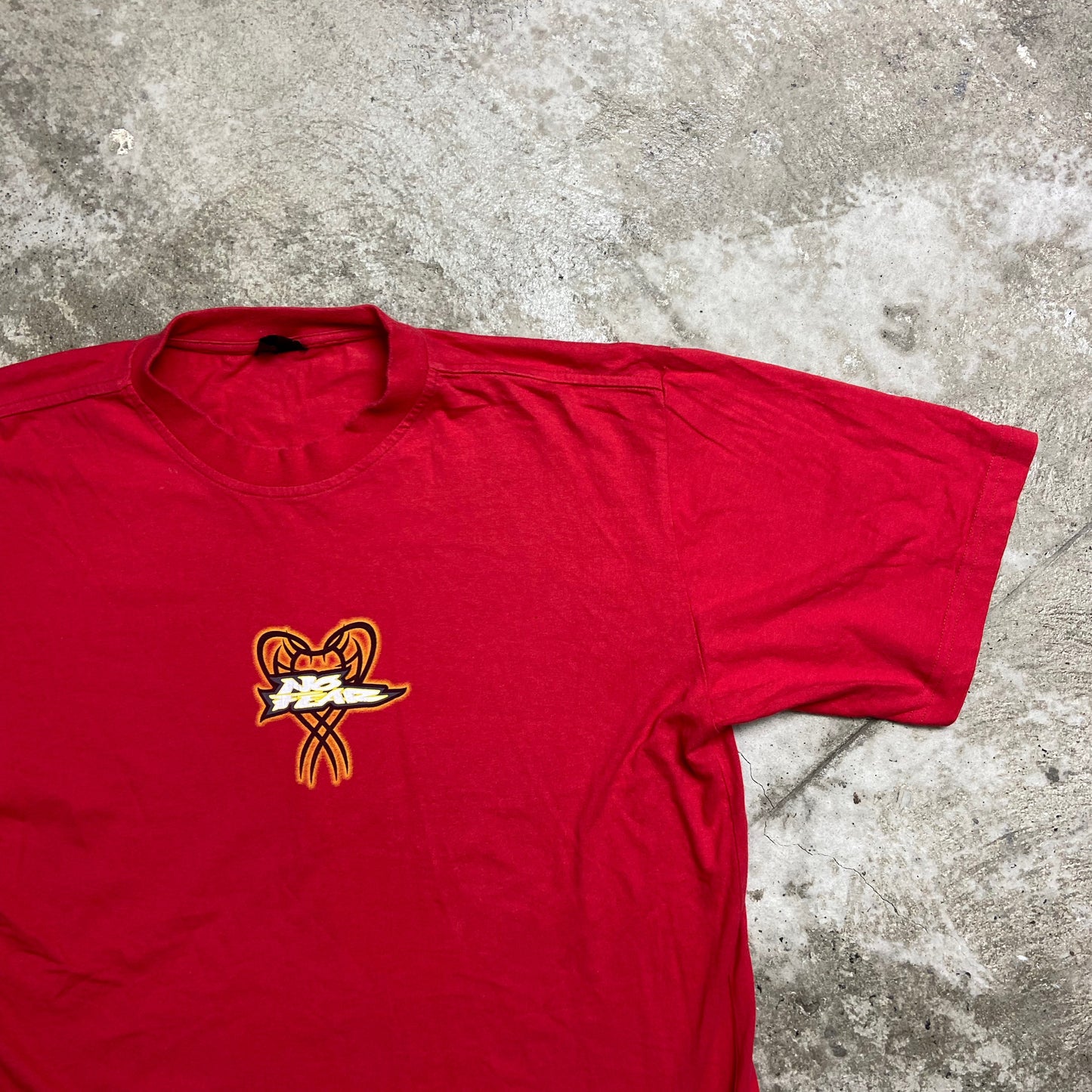 1990s NO FEAR FLAME SNAKE TEE