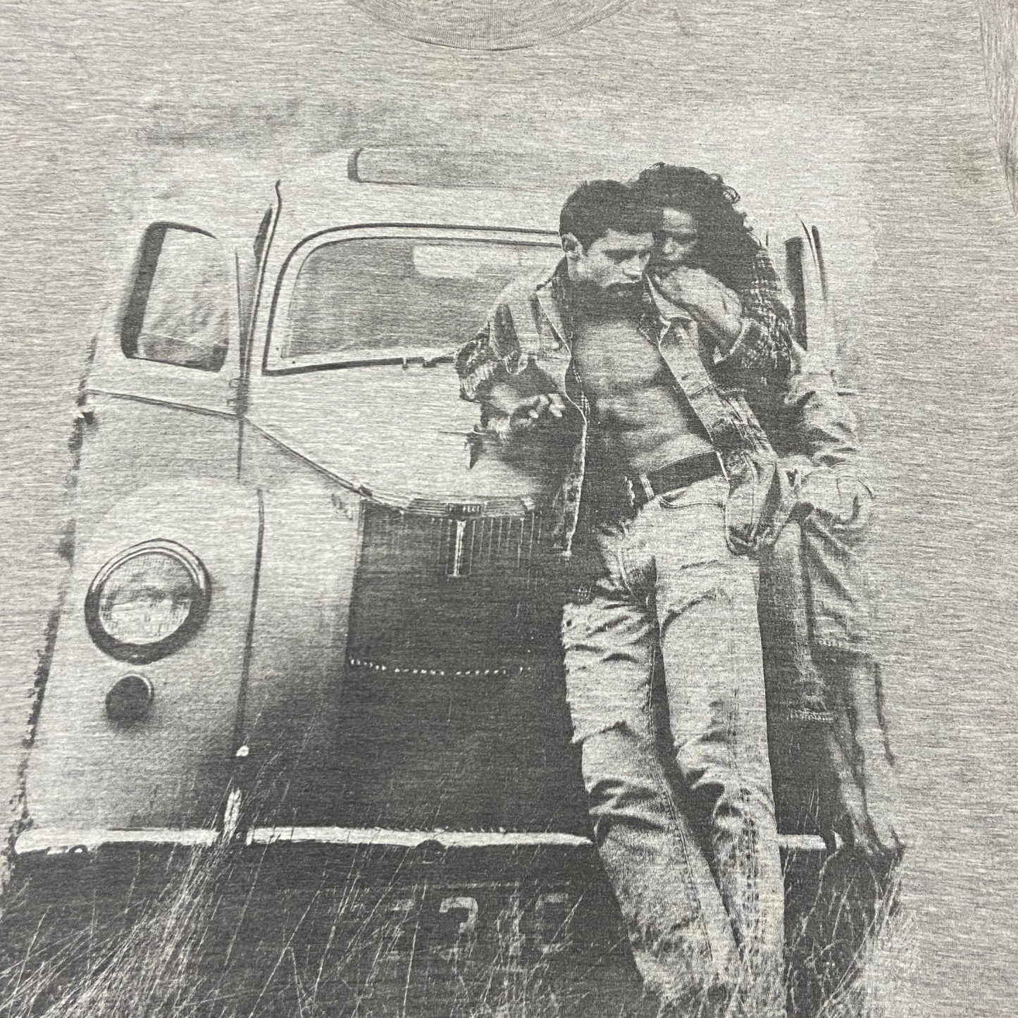 CAR AND LOVERS 1980s SINGLE STITCH TEE
