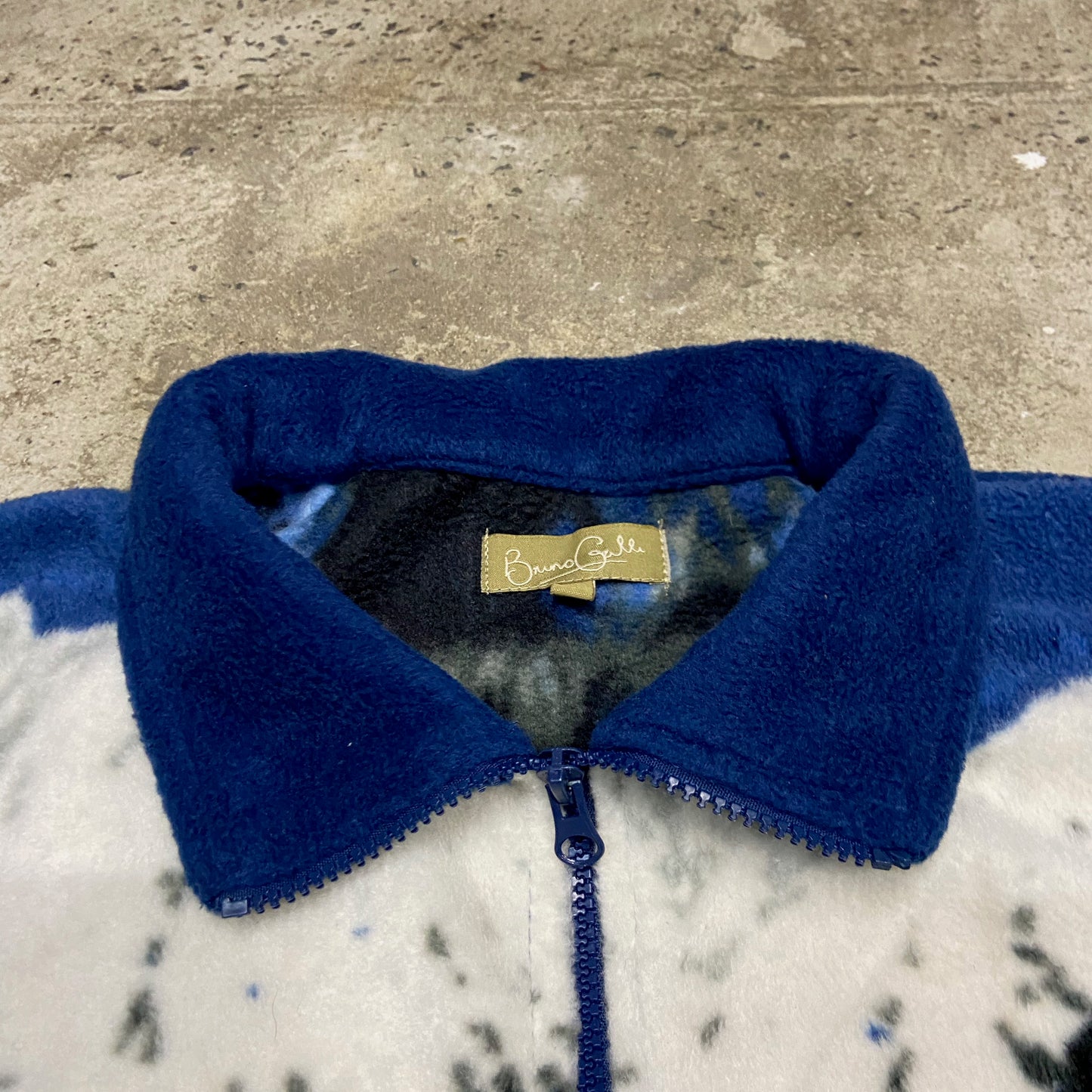 WINTER NATIVE TEDDY FLEECE SHERPA WOLF JACKET 1990s