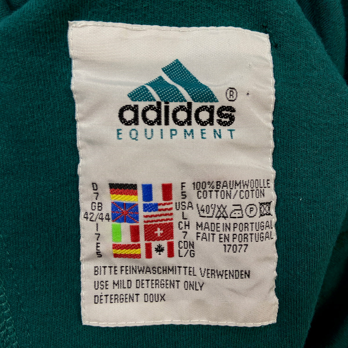 1980s ADIDAS EQT VINTAGE SETUP MADE IN WEST GERMANY