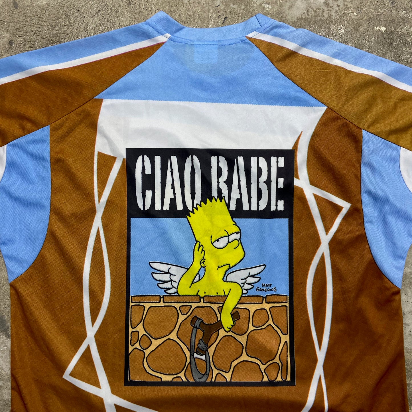 2003 EL BARTO THE SIMPSONS CIAO BABY JERSEY TEE