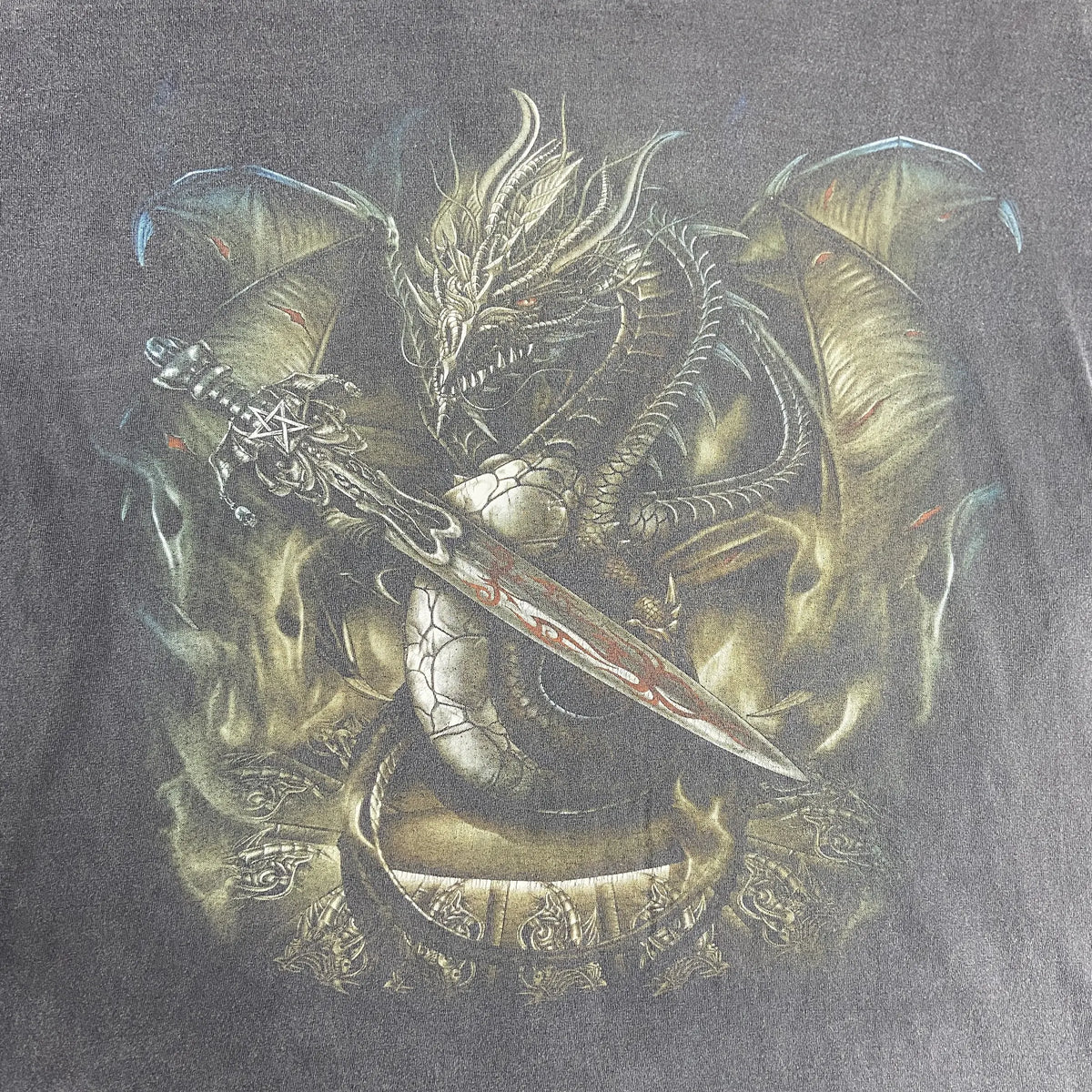 1990s BASILISK HEAVY FADED TEE