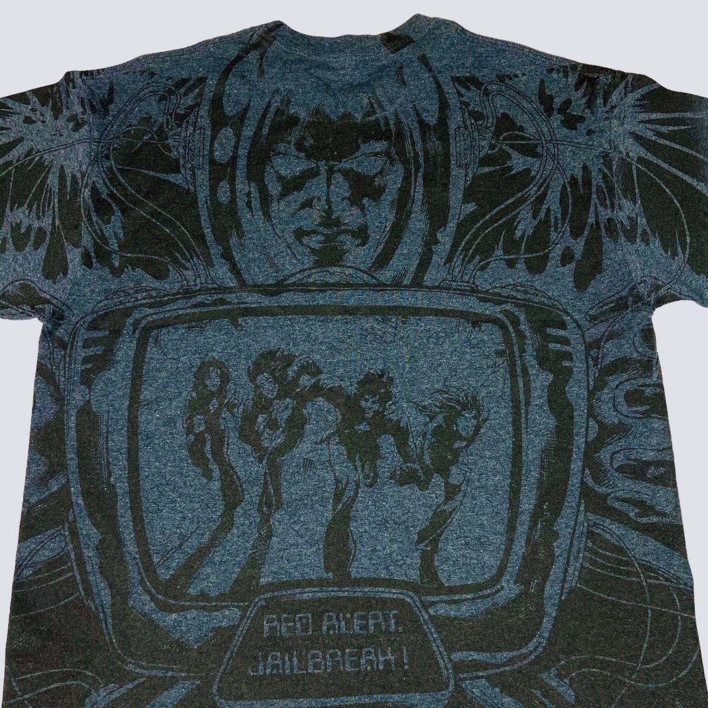 1980s THIN LIZZY JAILBREAK OVERPRINTED TEE
