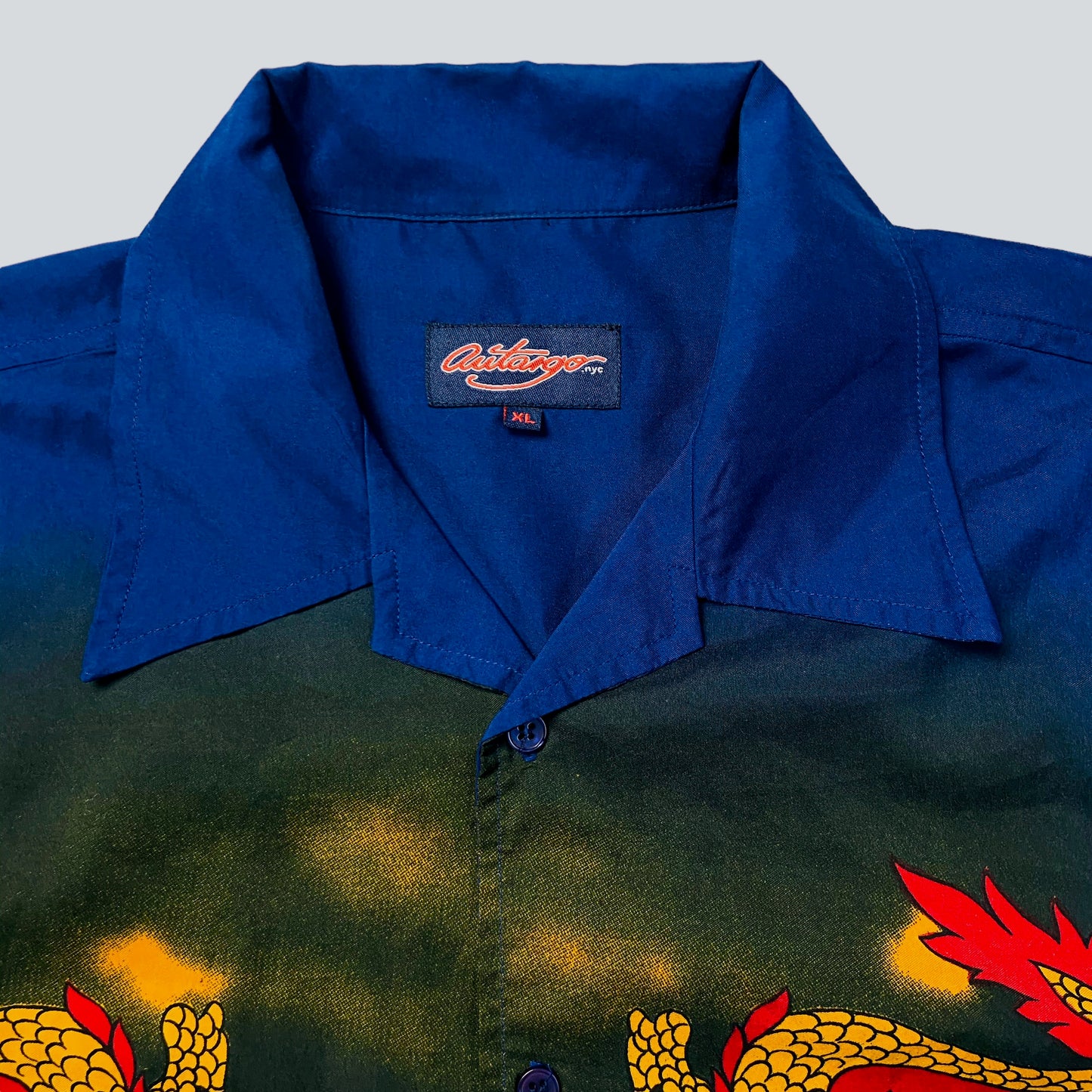 1990s JAPANESE DRAGON SHIRT