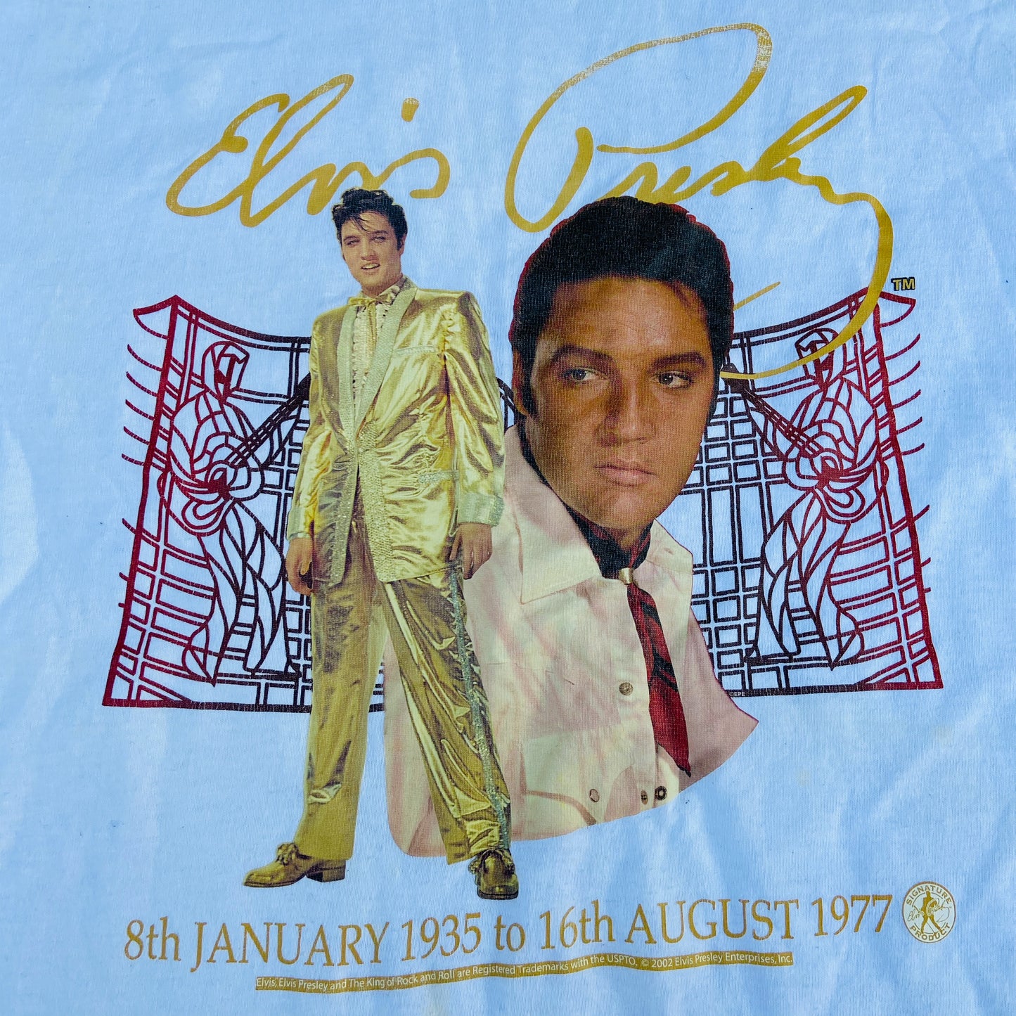 2002 ELVIS PRESLEY FADED TEE