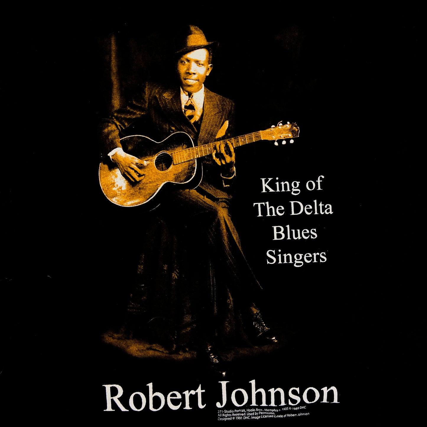 1991 ROBERT JOHNSON KING OF BLUES TEE