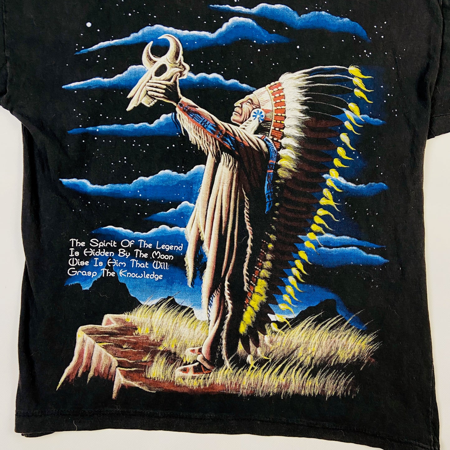 1980s NATIVE INDIAN FADED TEE