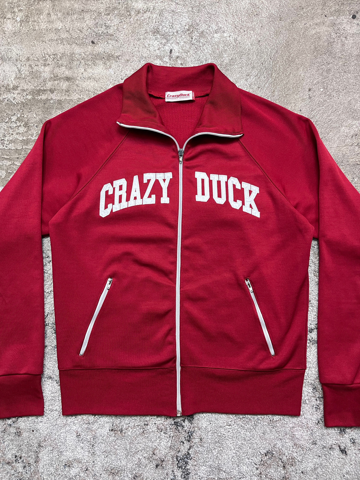 CRAZY DUCK VINTAGE TRACK JACKET 1990s