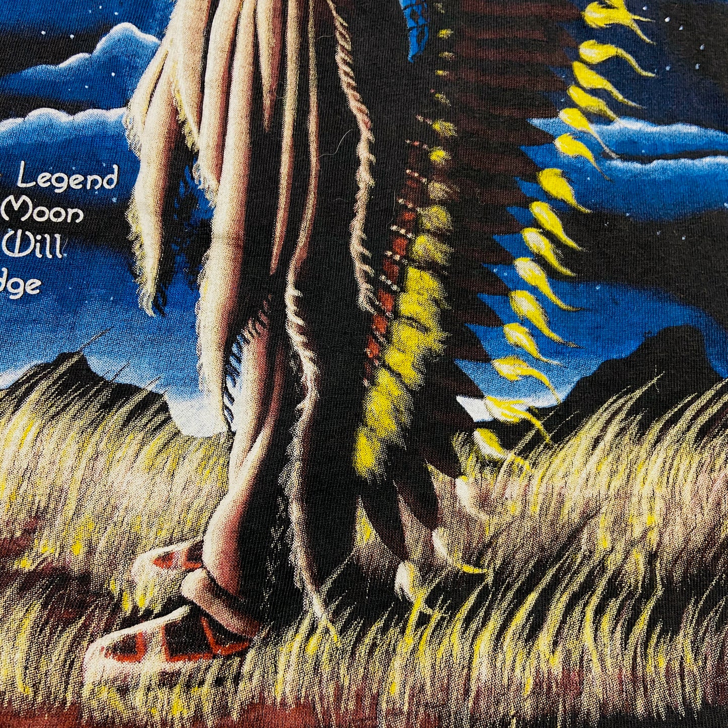 1980s NATIVE INDIAN FADED TEE