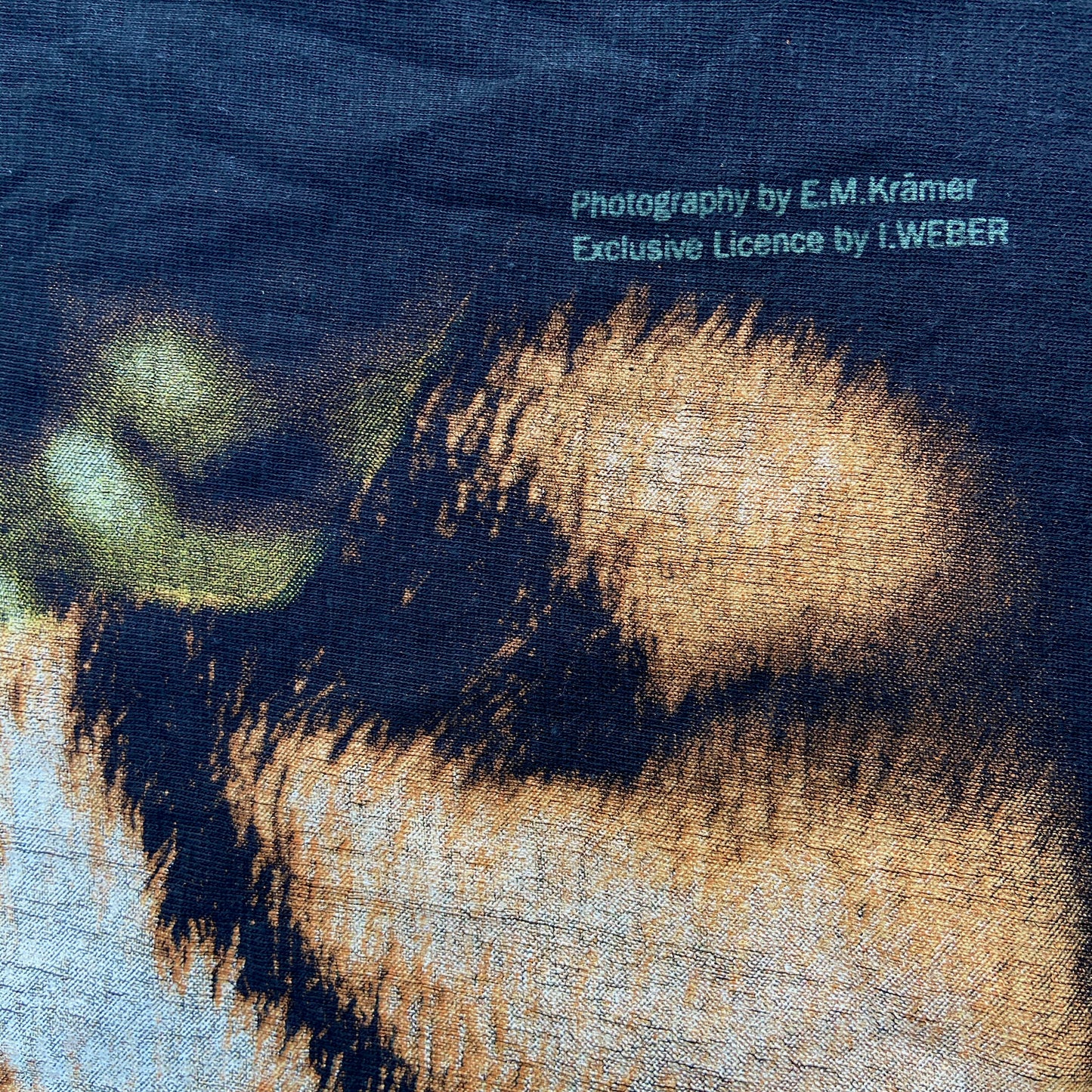 1990s SHEPHERD DOG FADED SINGLE STITCHED TEE