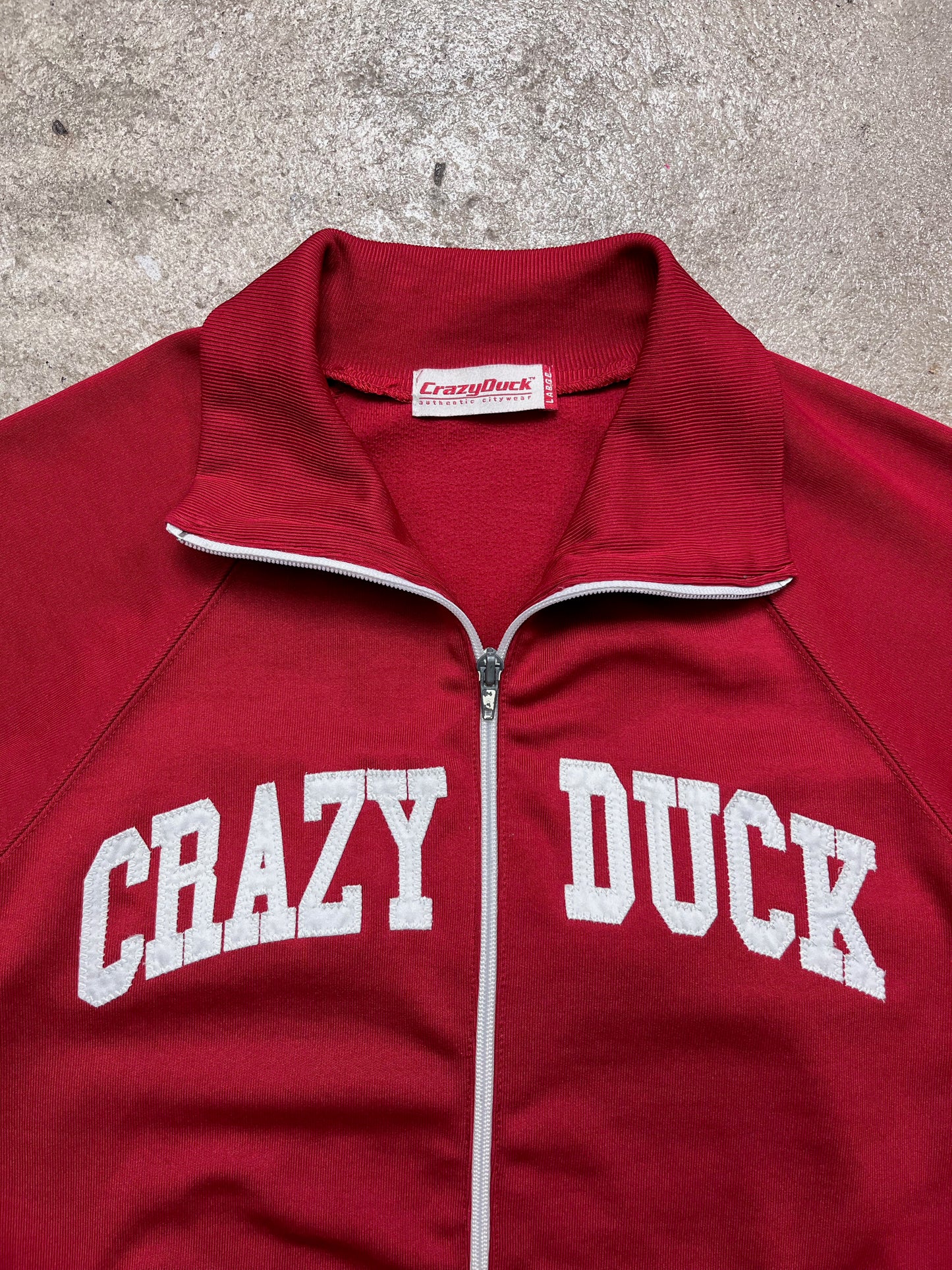 CRAZY DUCK VINTAGE TRACK JACKET 1990s