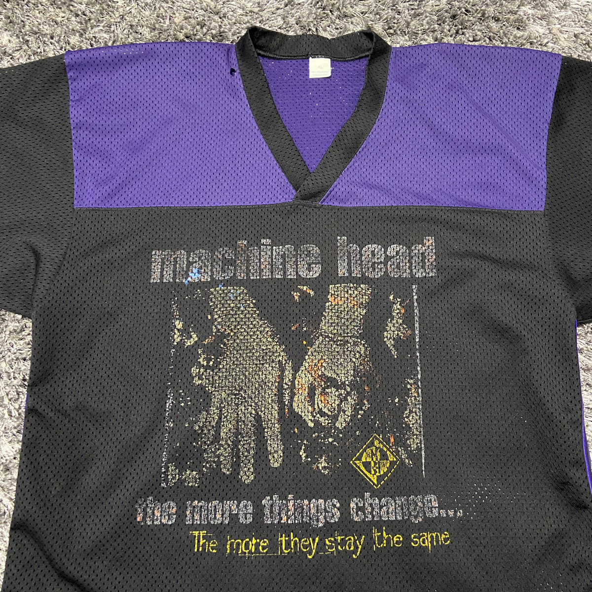 1990s MACHINE HEAD "THE MORE THINGS CHANGE" JERSEY