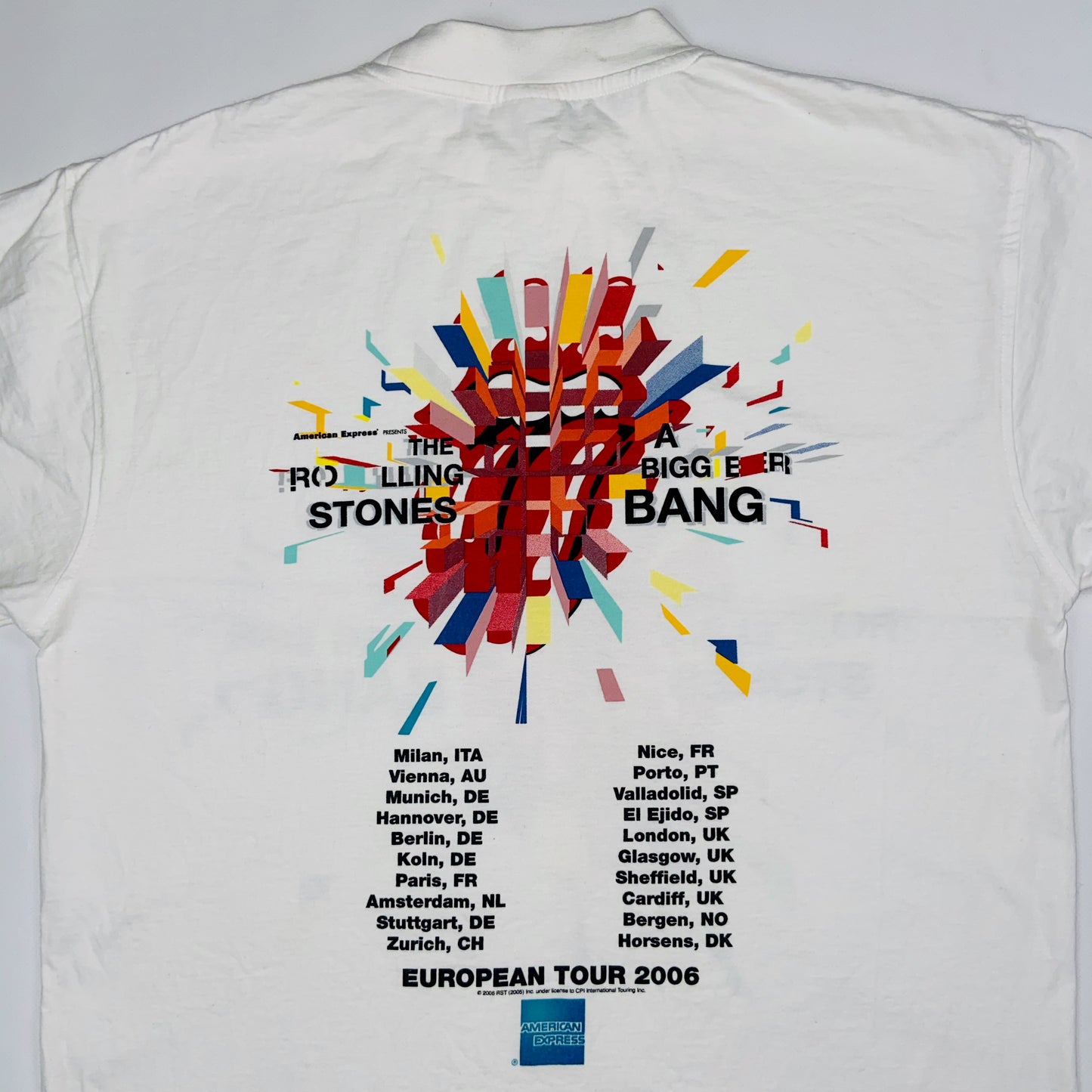 2006 ROLLING STONES "BIGGER BANG!" TEE