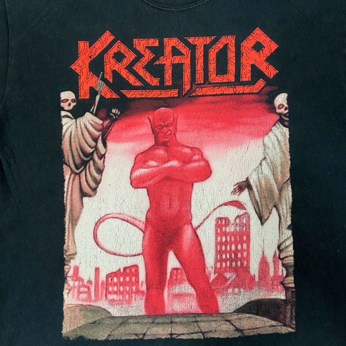 KREATOR TERRIBLE CERTAINTY - FADED TEE 1990s