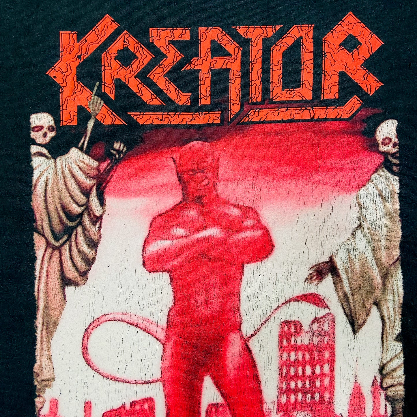 KREATOR TERRIBLE CERTAINTY - FADED TEE 1990s