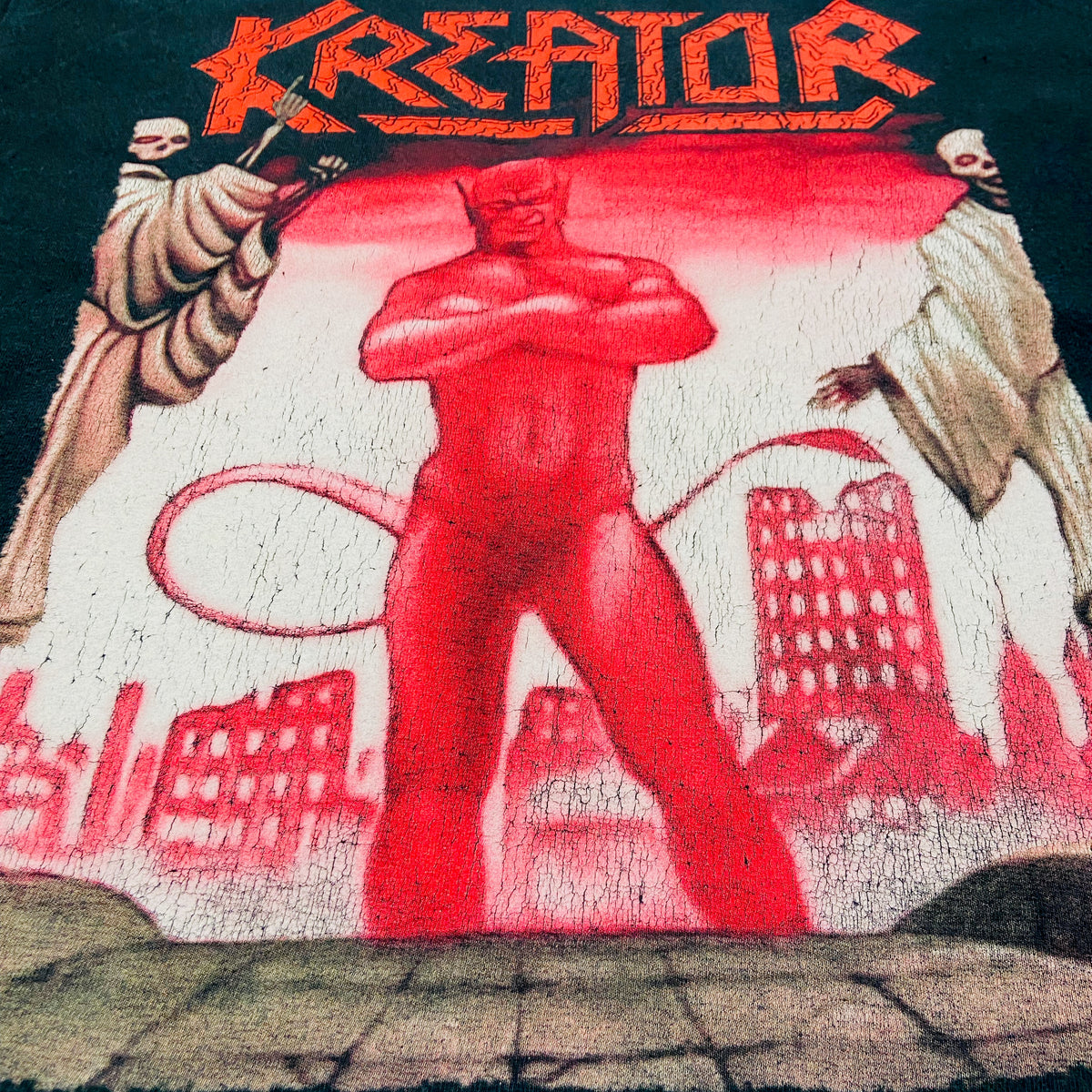 KREATOR TERRIBLE CERTAINTY - FADED TEE 1990s