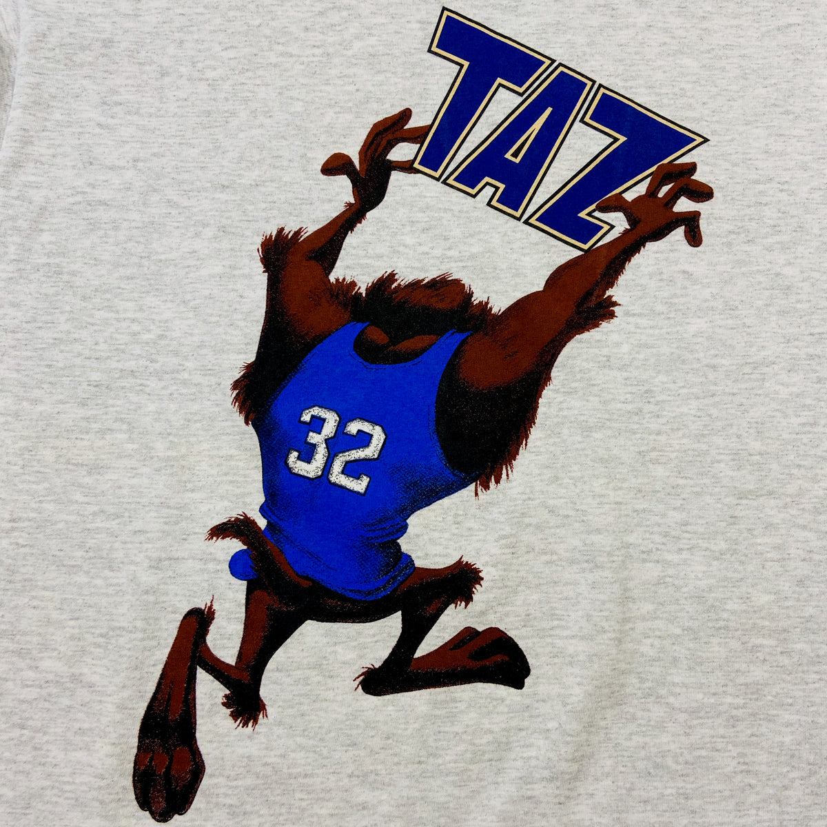 1996 TASMANIAN DEVIL LOONEY TUNES BASKETBALL TEE