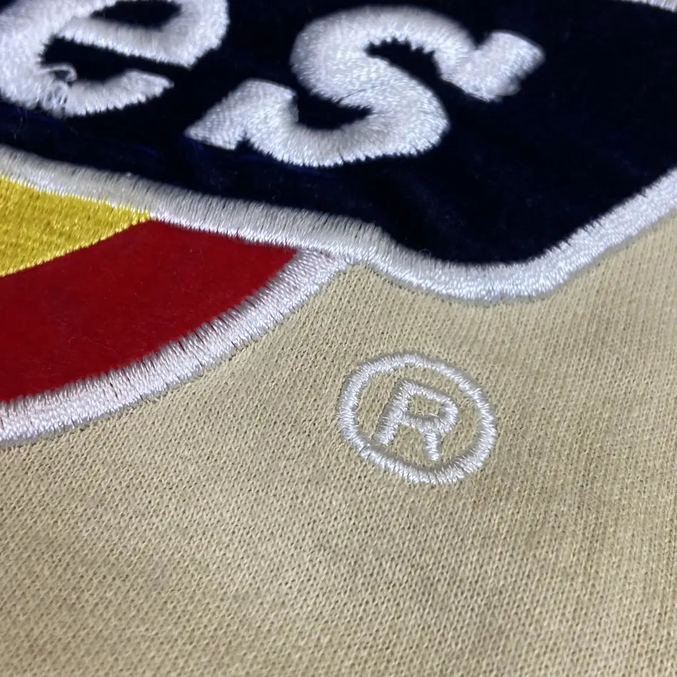 1990s DICKIES VELOUR BIG LOGO FADED TEE