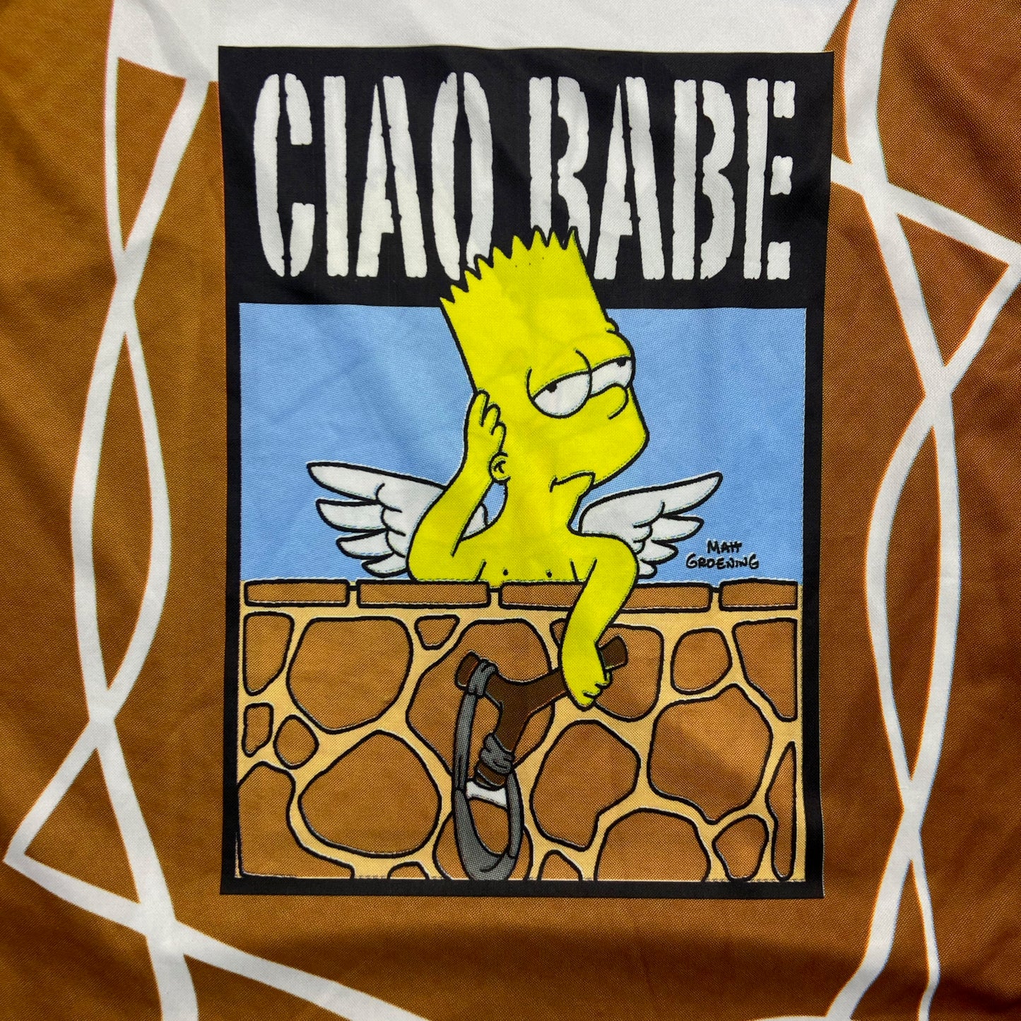 2003 EL BARTO THE SIMPSONS CIAO BABY JERSEY TEE