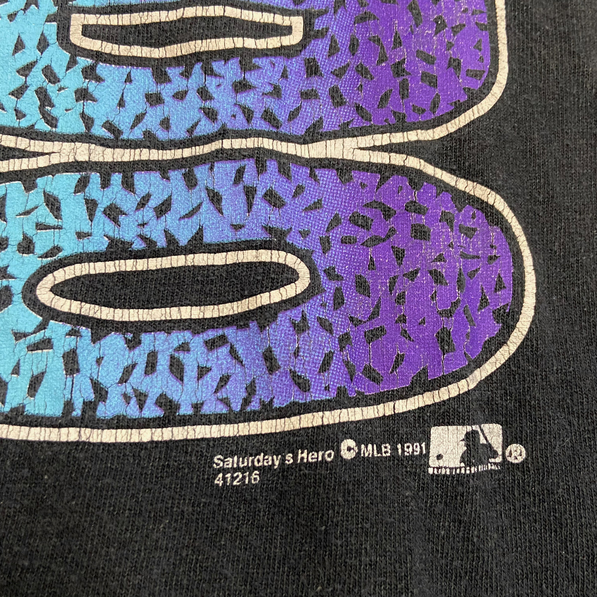 1991 COLORADO ROCKIES SINGLE STITCHED FADED TEE