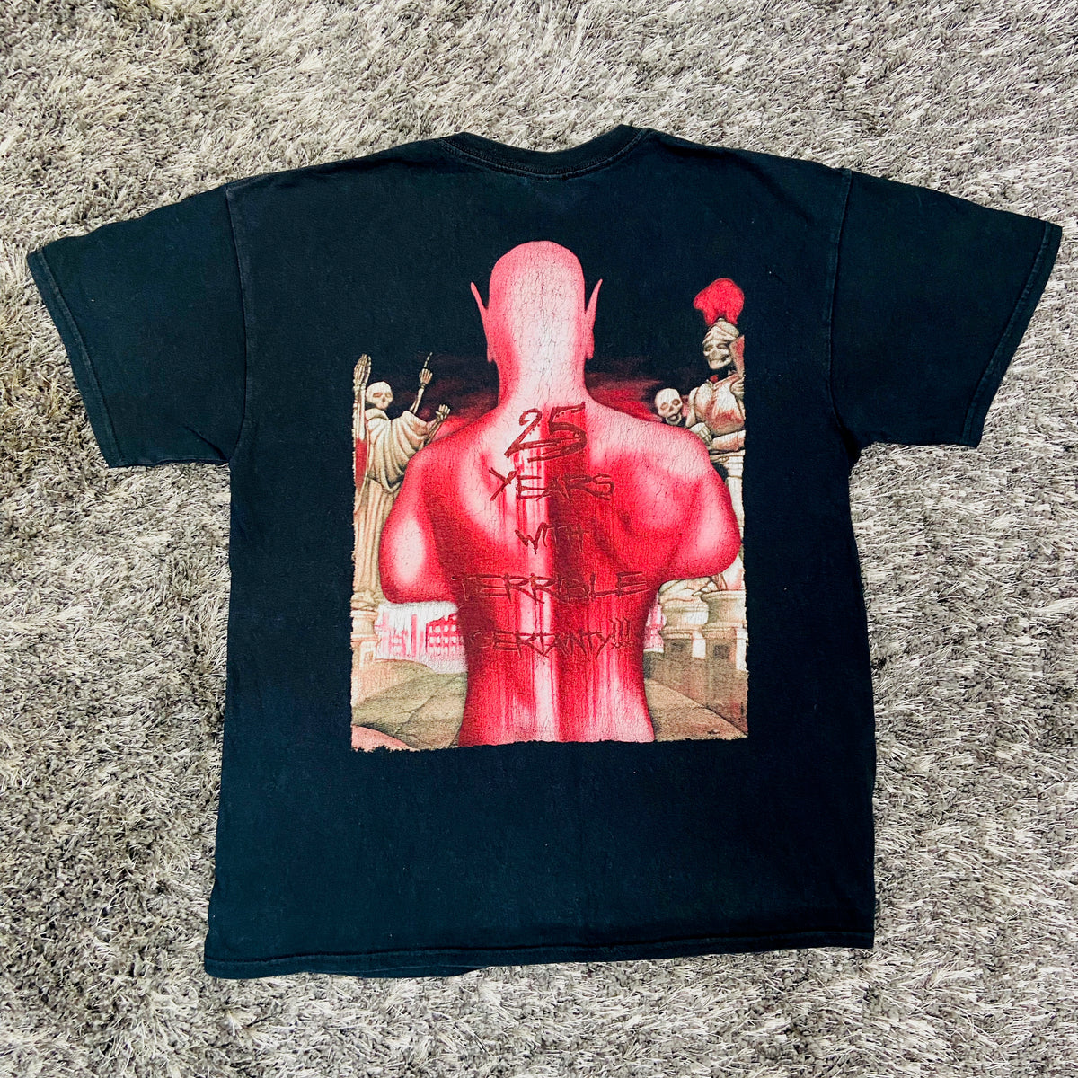 KREATOR TERRIBLE CERTAINTY - FADED TEE 1990s