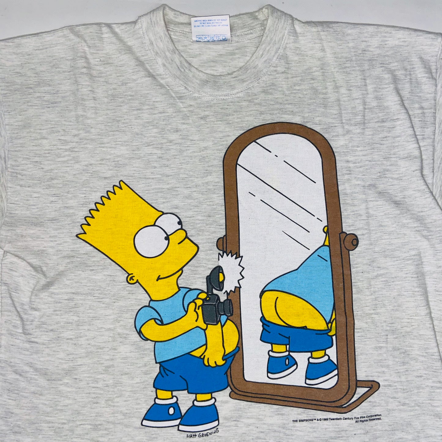 1999 THE SIMPSONS EL BARTO AY CARAMBA ASS TEE