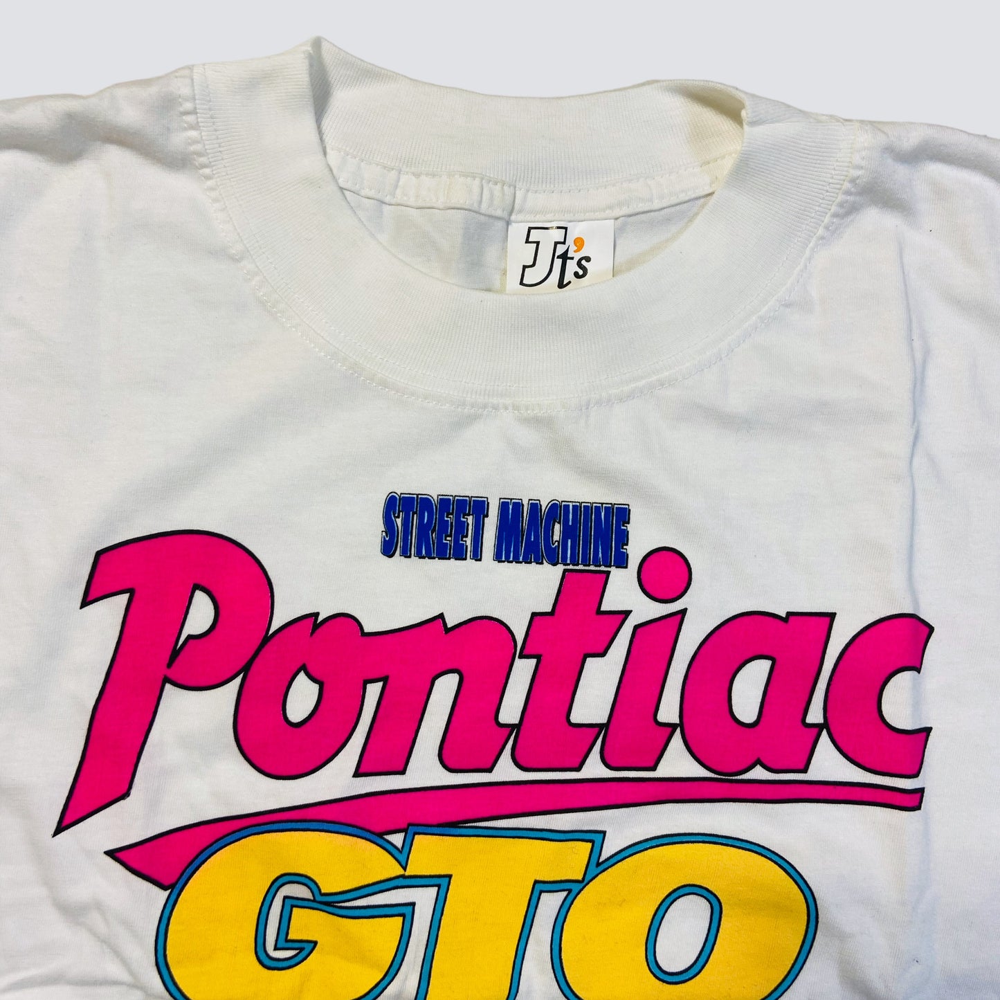 1980s PONTIAC GTO RACER STREET MACHINE PHILISHAVE TRACER TEE