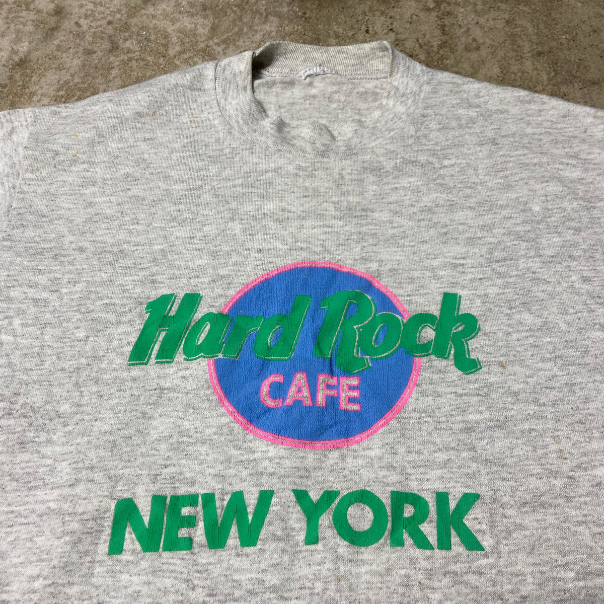 1980s HARD ROCK CAFE - NEW YORK - SINGLE STITCHED TEE