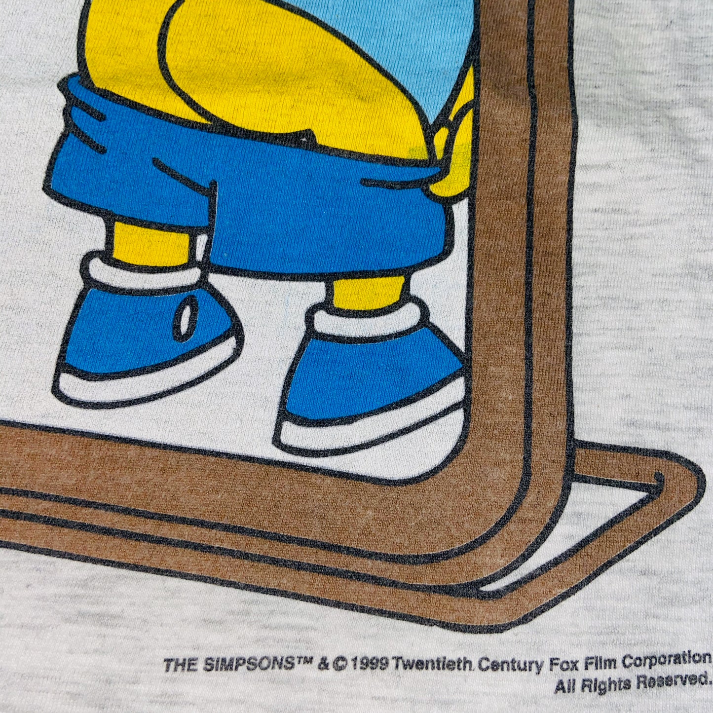 1999 THE SIMPSONS EL BARTO AY CARAMBA ASS TEE
