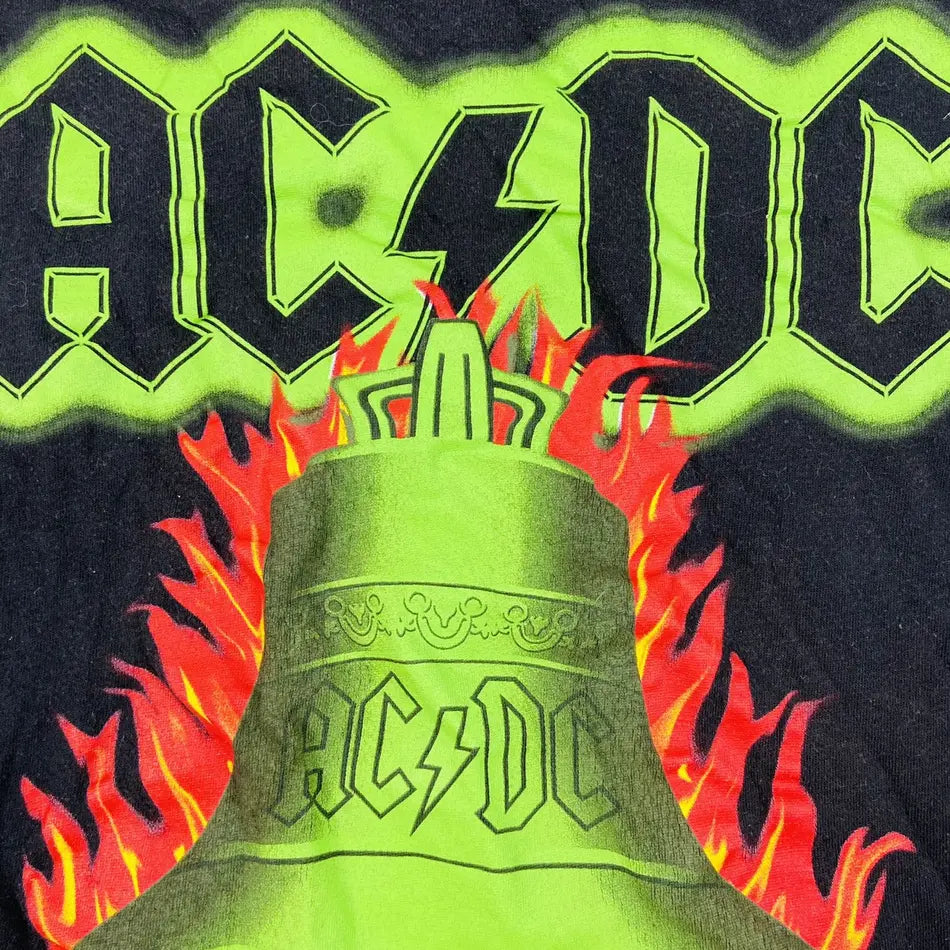 2000s AC/DC HELL'S BELLS DISTRESSED TEE